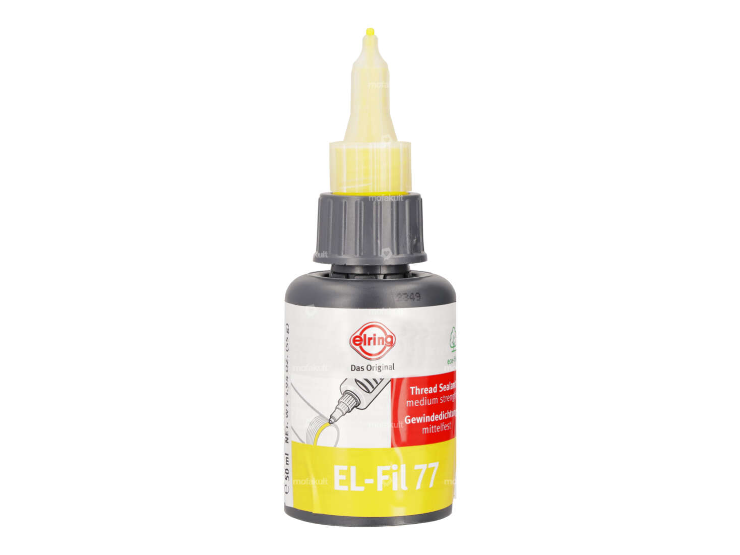 Elring EL-Fil 77 Thread sealant medium strength 50 ml yellow Carousel Image 1