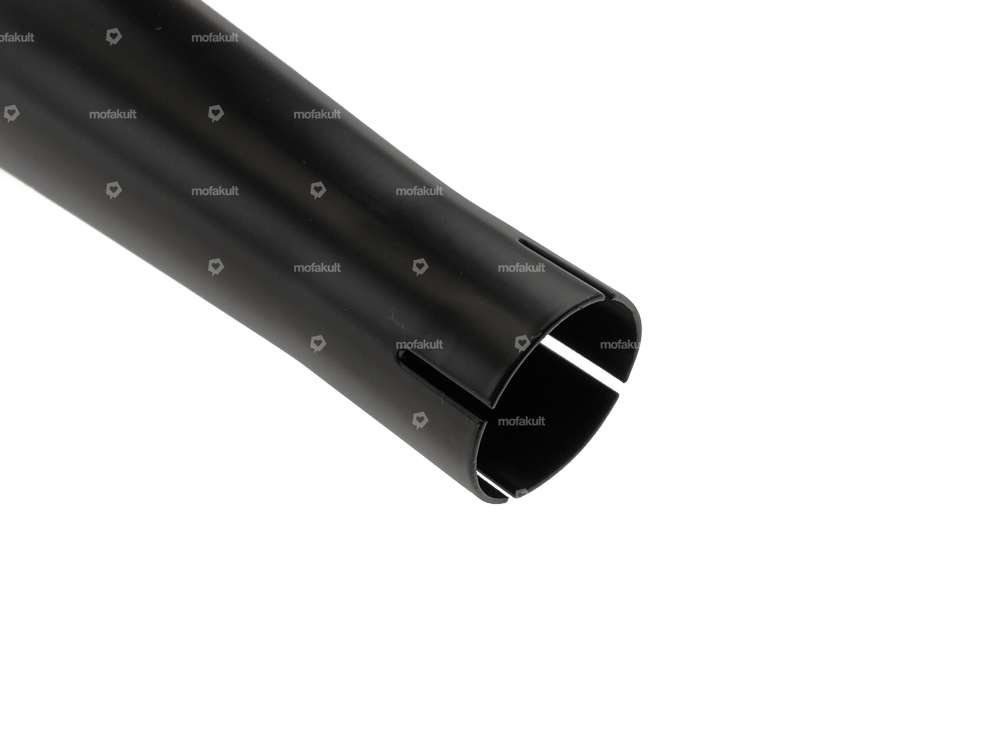 swiing muffler drag pipe 45° black Ø 28 / 70 mm Carousel Image 4