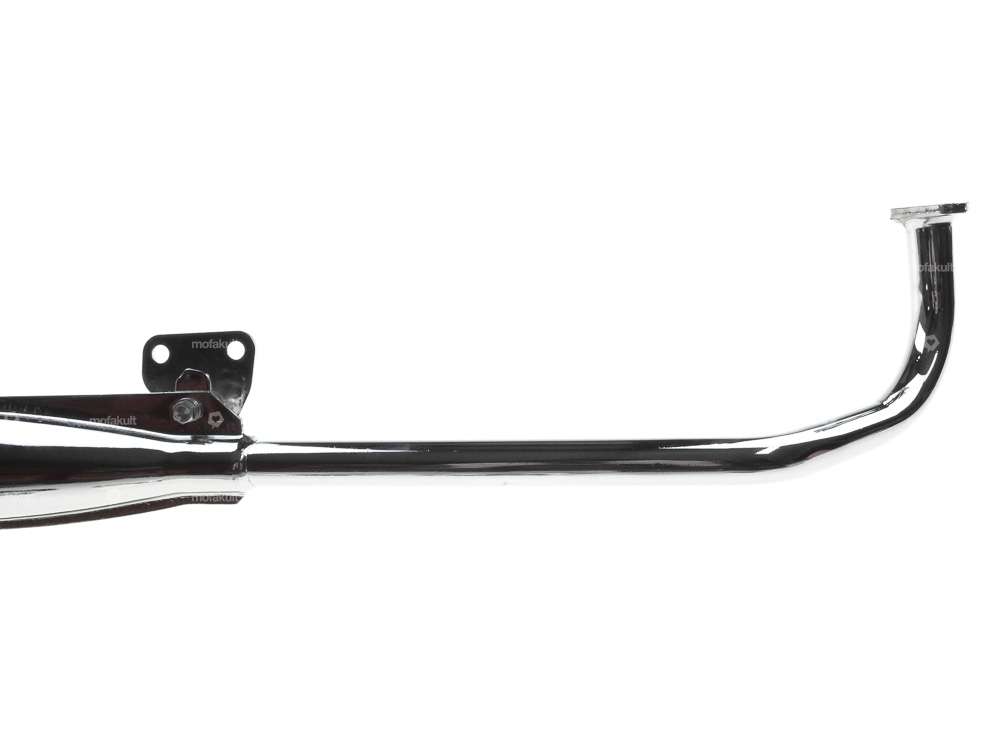 Exhaust 22 mm straight outlet chrome | Tomos Carousel Image 2