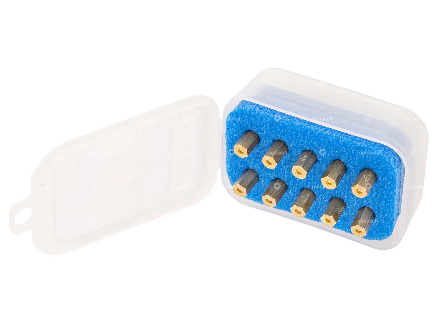 Polini jet set (60 - 78) main jets long version CP, Keihin, Koso, PWK Carousel Image 1