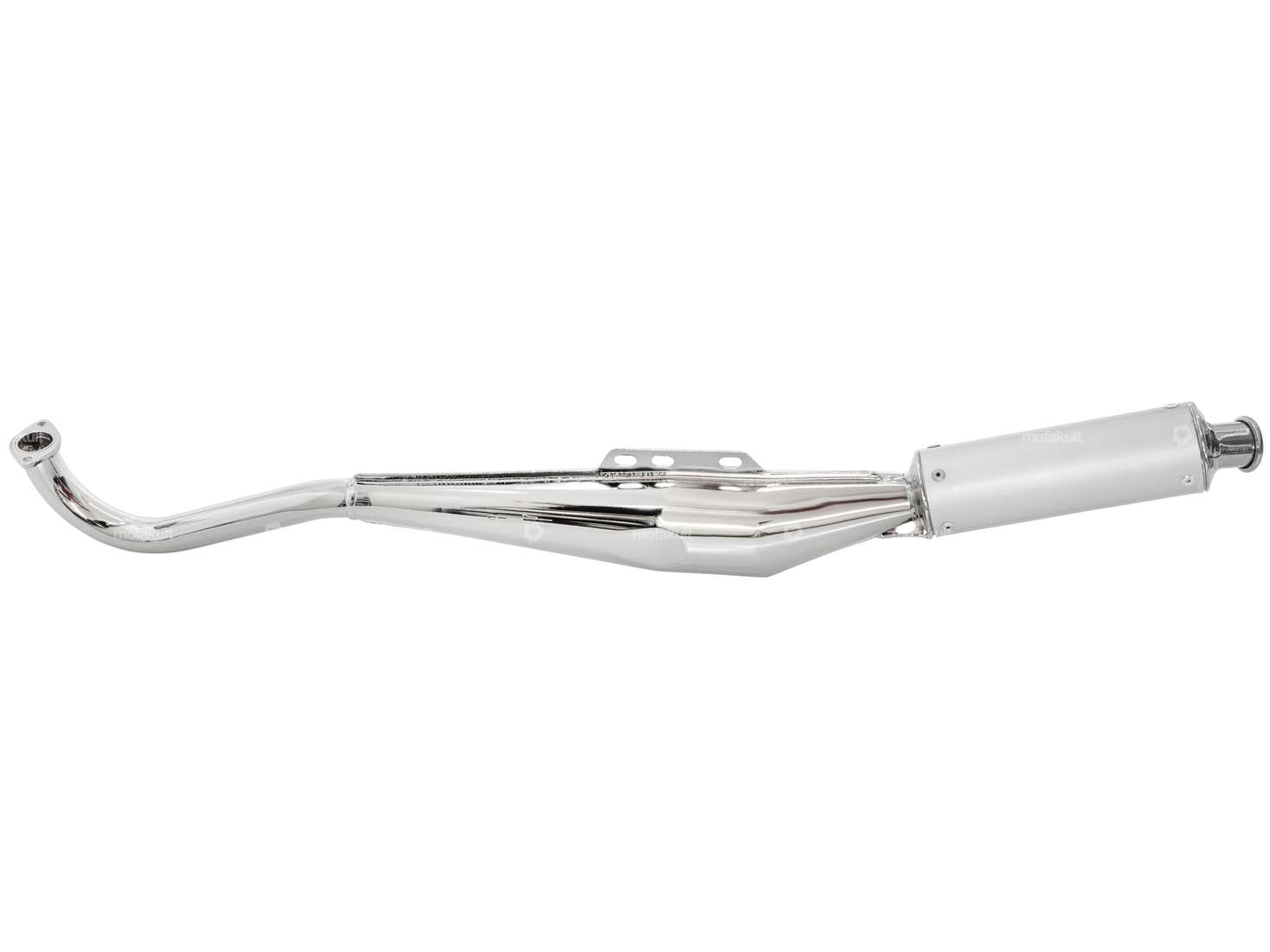 Exhaust Bullet 28 mm chrome | Puch Maxi, X30 Carousel Image 1