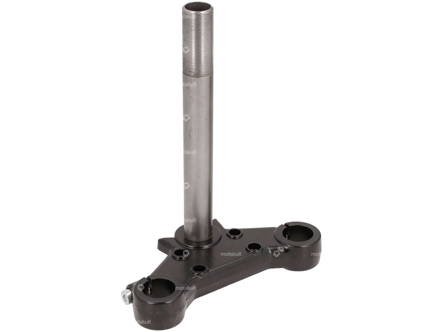 EBR lower triple clamp for Staco / hydraulic (Ø 28 mm bars) black Carousel Image 1