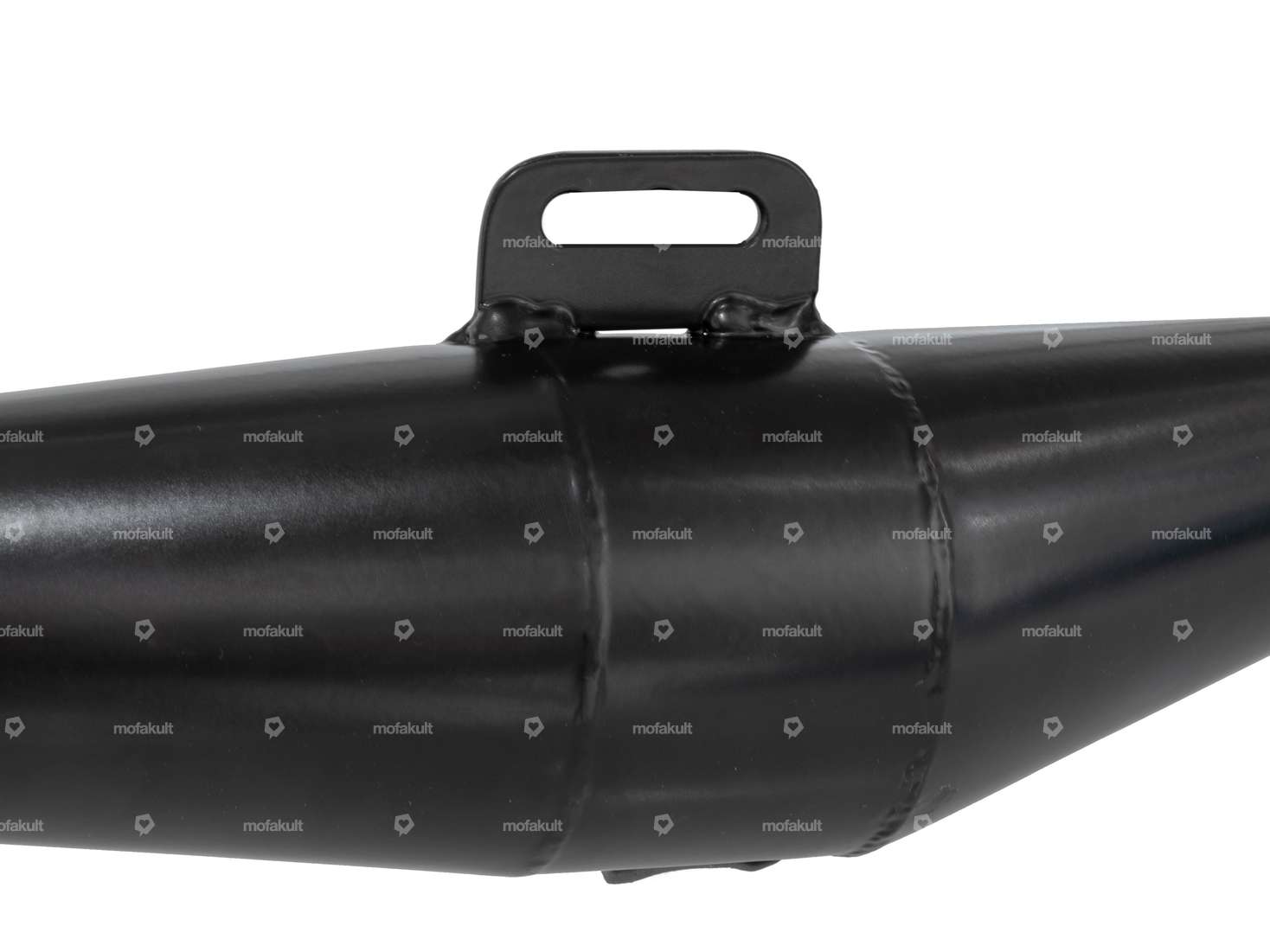 HOMOET exhaust P8 special black | Puch (slanted exhaust) Carousel Image 3