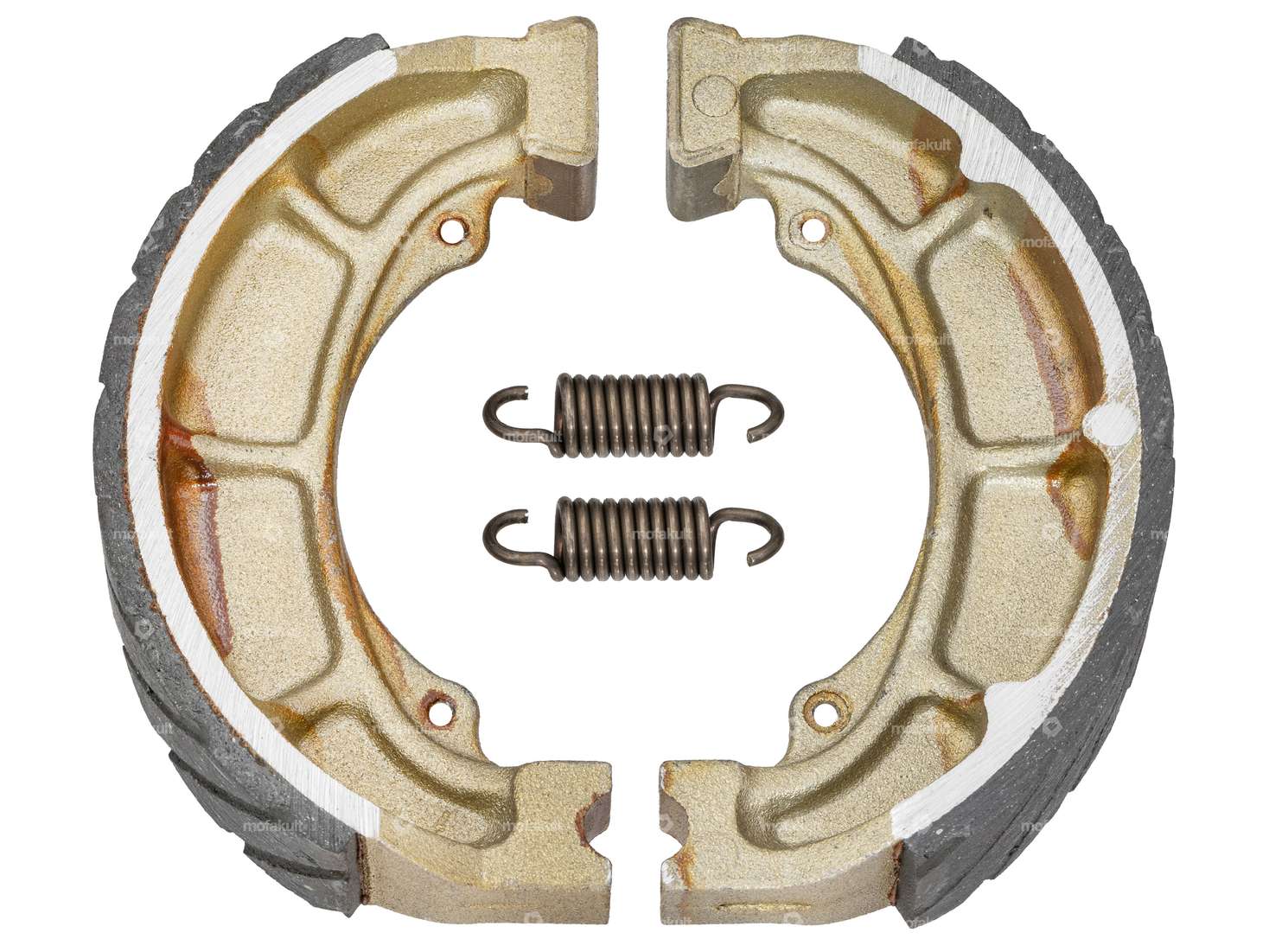 NewFren brake shoes Ø 120 x 25 slotted Carousel Image 1