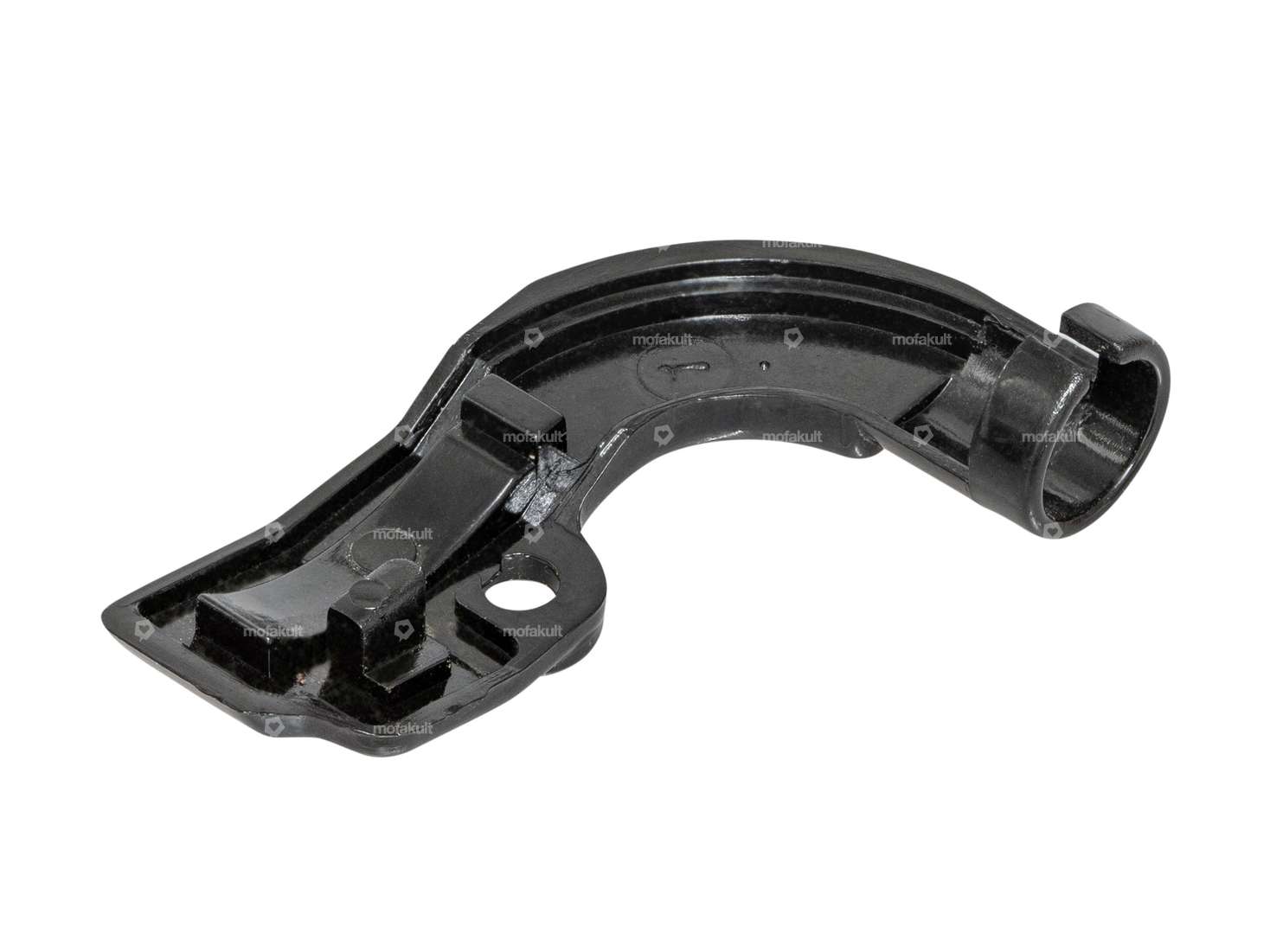 Lusito cable cover throttle twist grip black (angled at the rear) Carousel Image 2