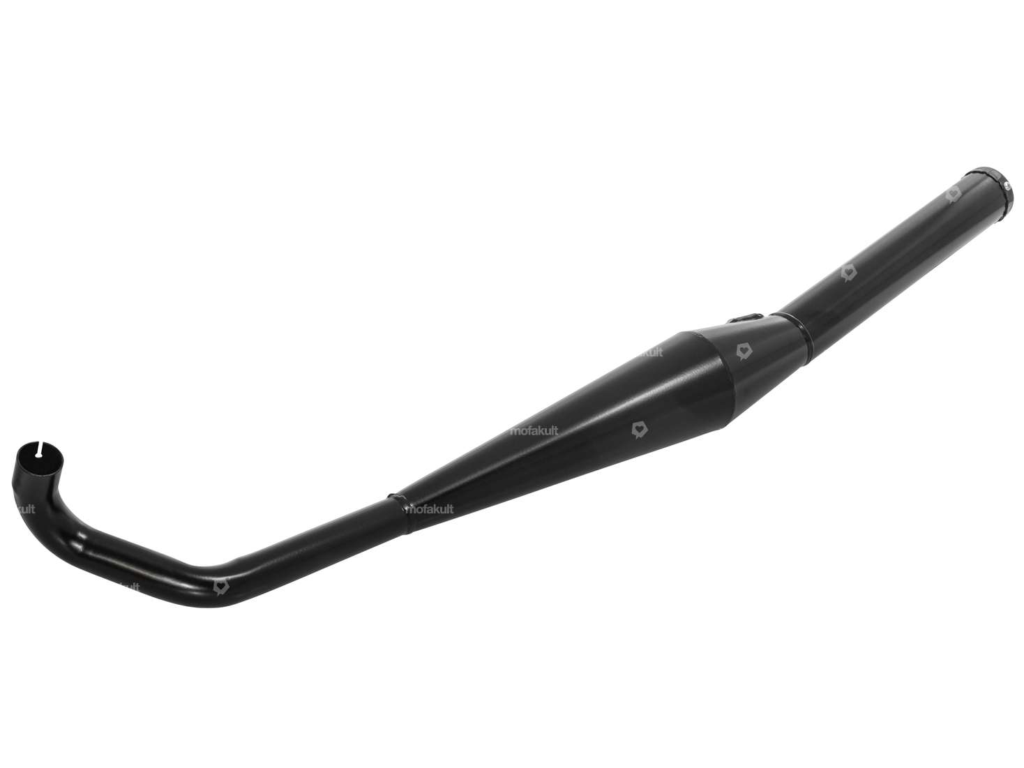 HOMOET exhaust P4 28 mm black | Hercules Prima, Optima Carousel Image 1