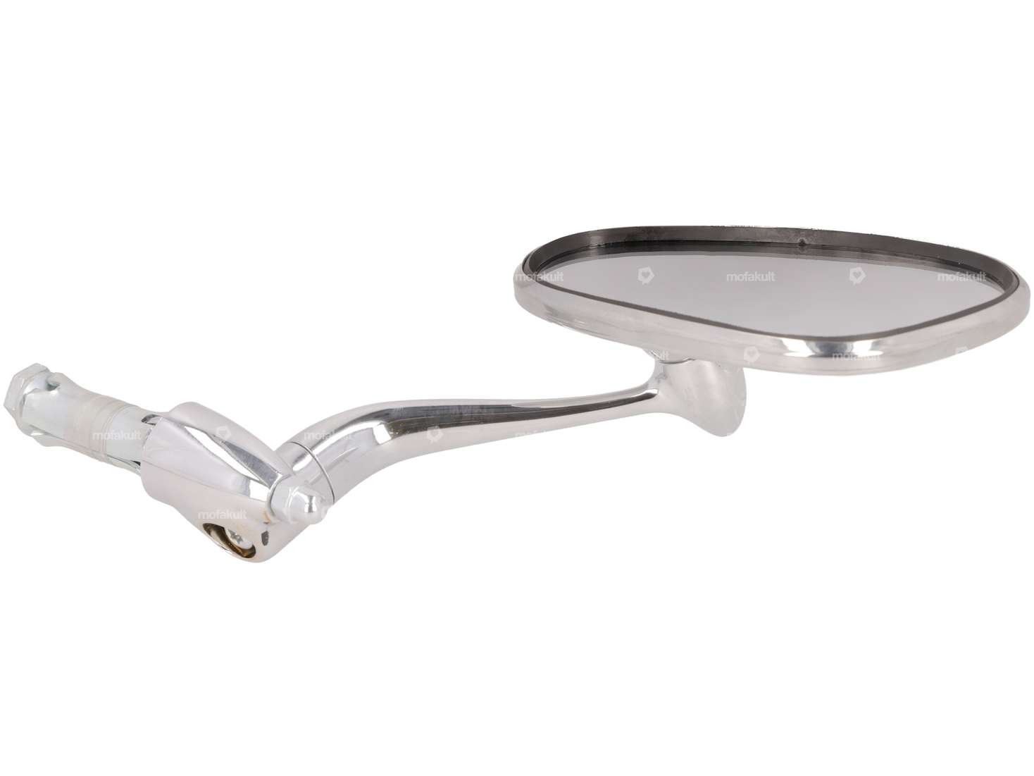 Bumm mirror oval right short plug-in version chrome Carousel Image 2