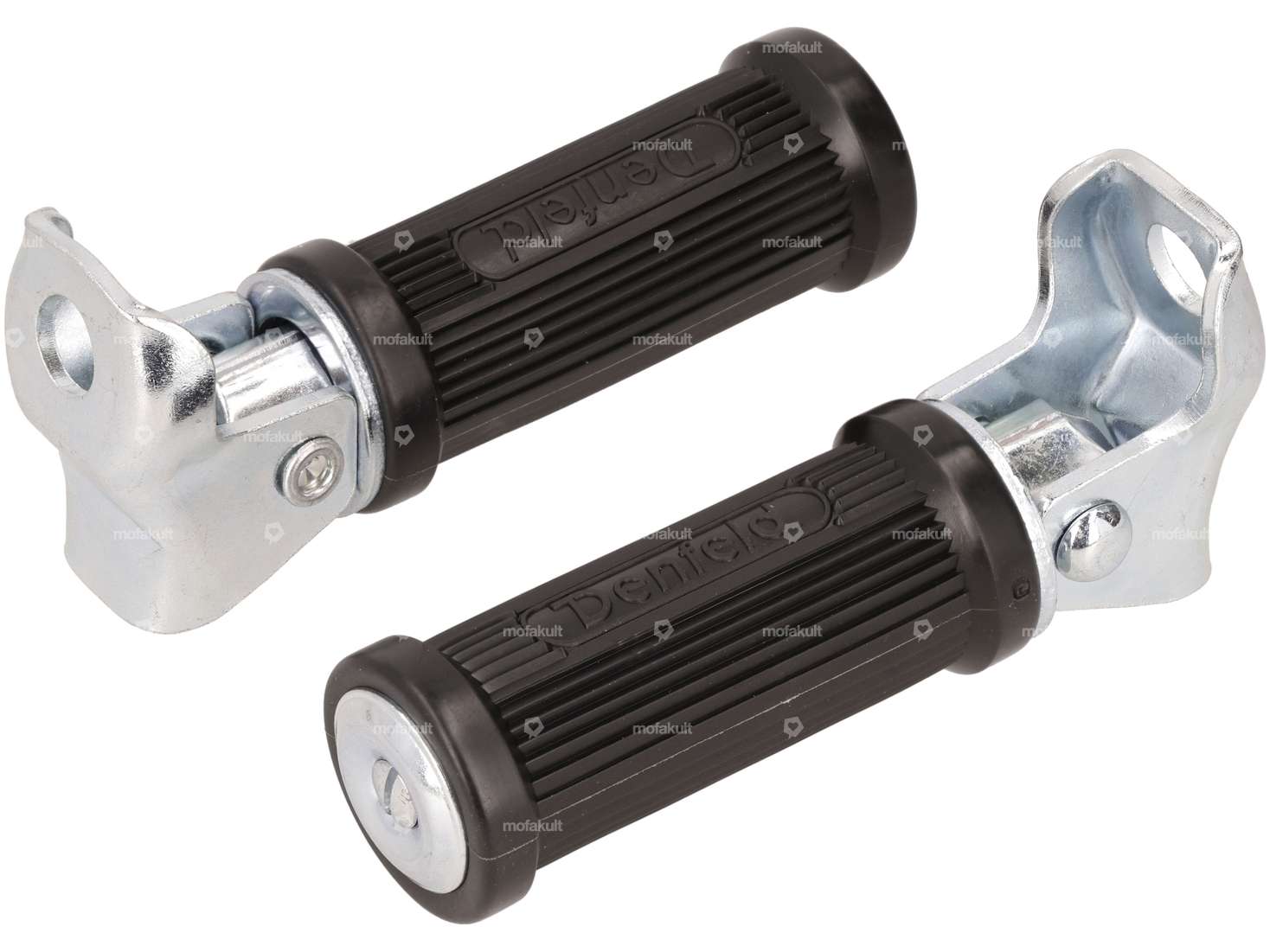 Denfeld footrests round mounting top NOS Carousel Image 1