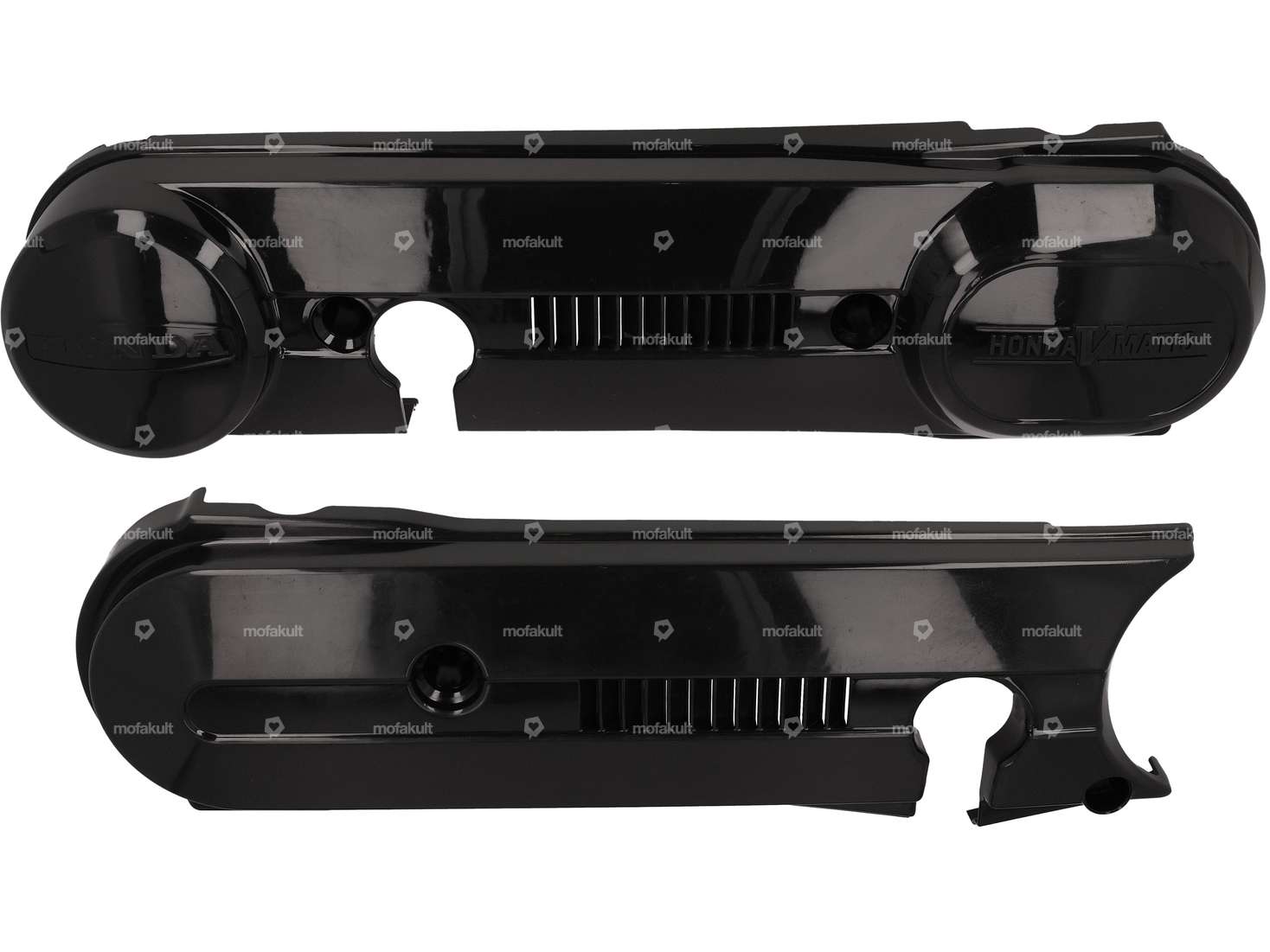 Side protectors black | Honda Camino (Hobbit) PA50 Carousel Image 1