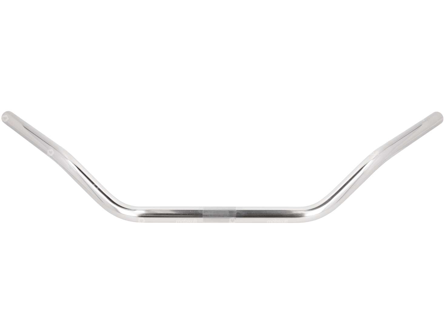 Handlebar fork plate 13 cm Freeride chrome Carousel Image 1