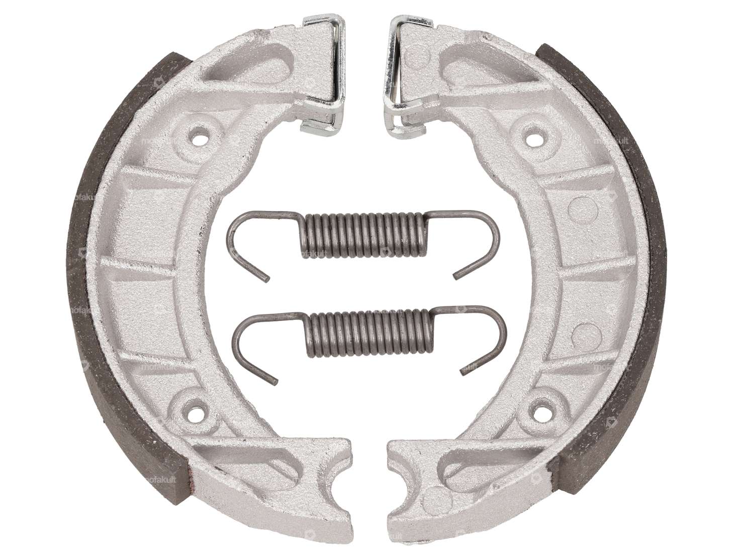 NewFren brake shoes Ø 105 x 20 cast wheel front | Piaggio Ciao, SI, Bravo Carousel Image 1