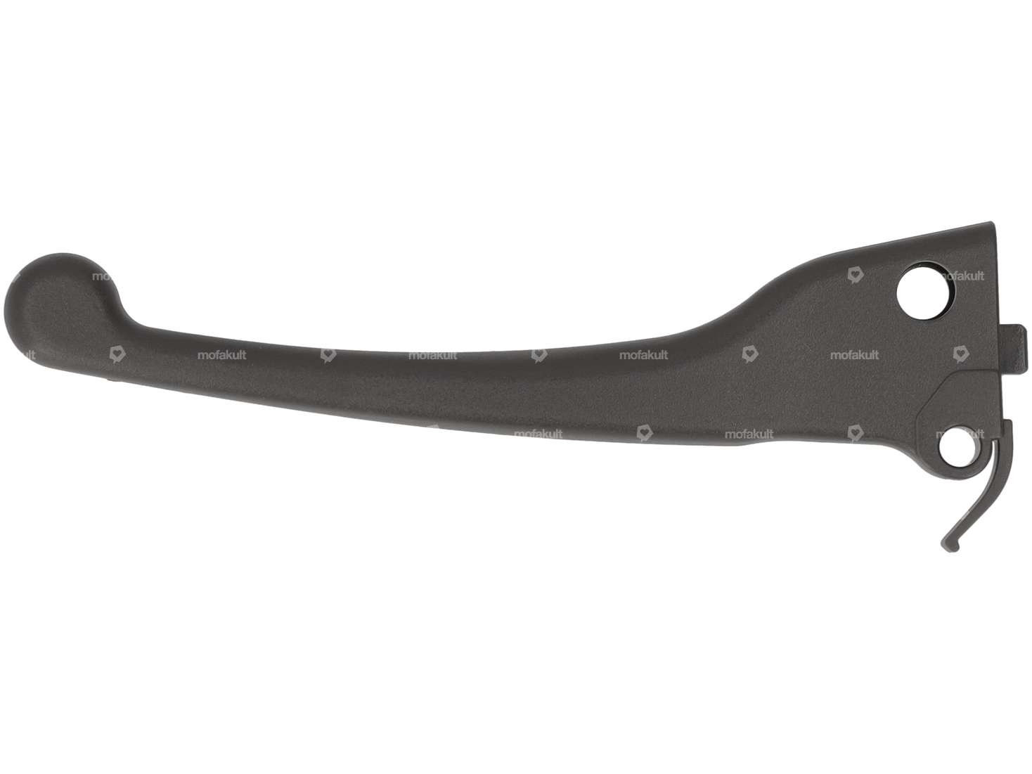 Domino brake lever plastic left gray | Puch Supermaxi P1 XL (Cat.) & Piaggio Ciao C24, SI, Grillo Carousel Image 1