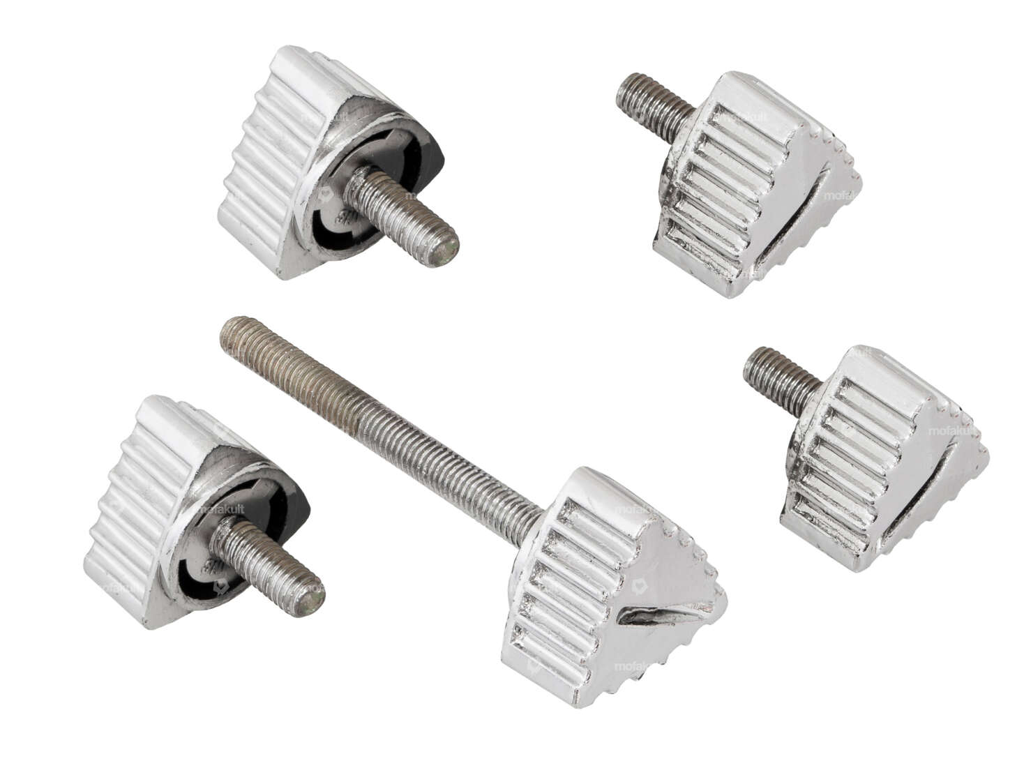 swiing® revival side protection screw set chrome | Puch Maxi N Carousel Image 1