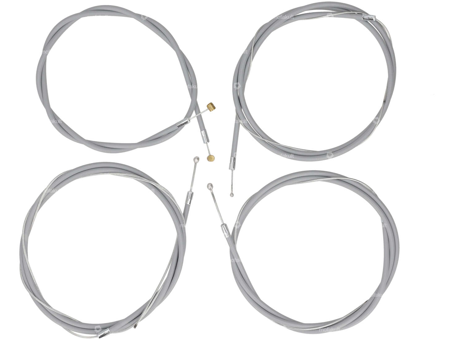 swiing® revival cable set cut gray vintage look | Piaggio Ciao PX, C24 Carousel Image 1