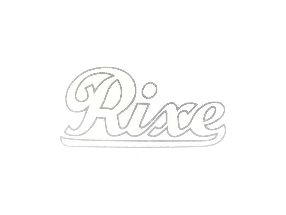 Water decal "Rixe" silver small Carousel Image 1