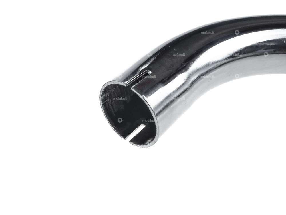 Exhaust manifold 28 mm chrome (type 1) | ILO Carousel Image 3