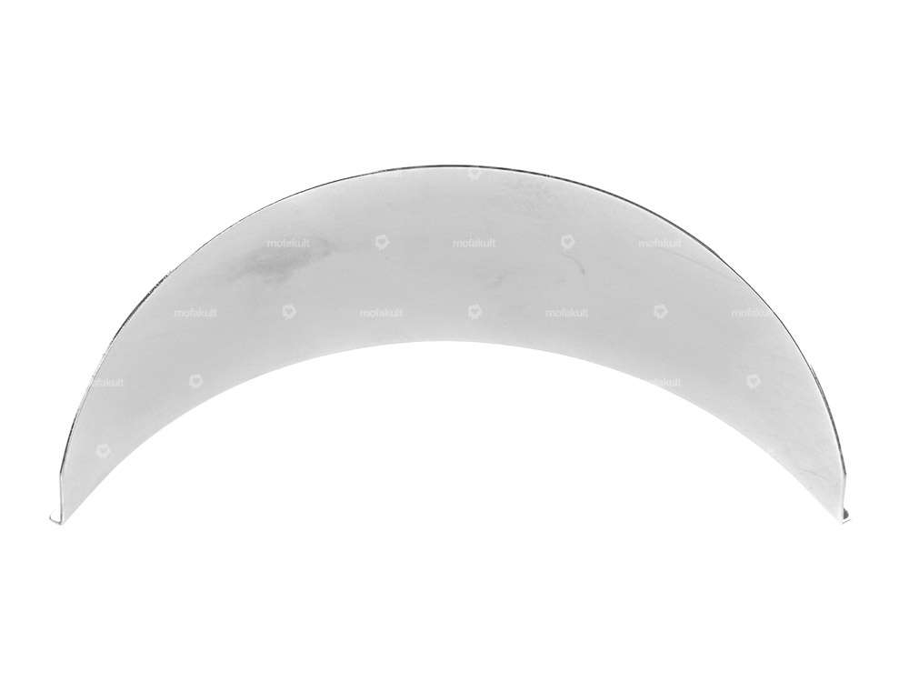 Large chrome headlight spoiler Carousel Image 2