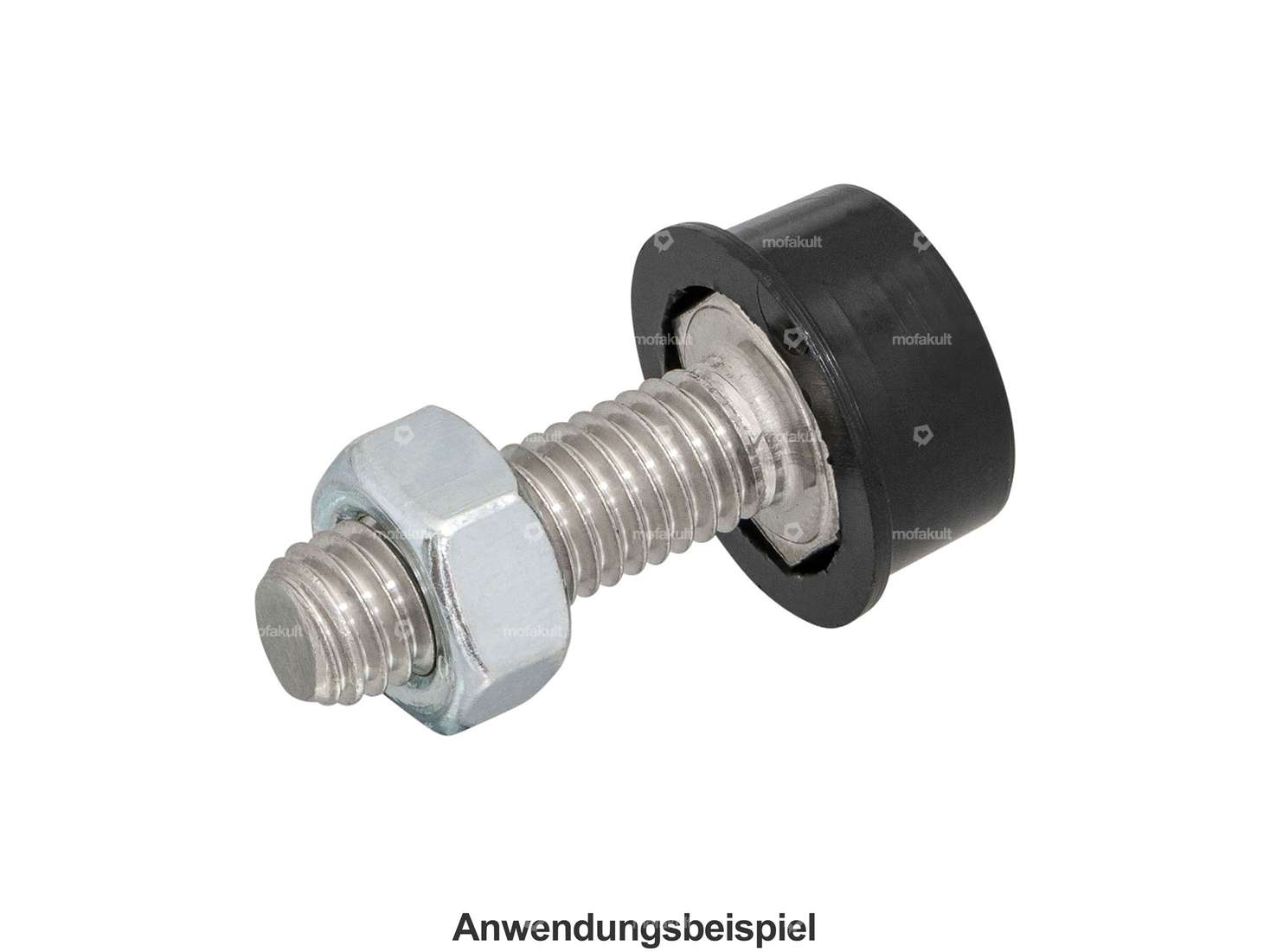 Cover hexagon head M10 black Carousel Image 4