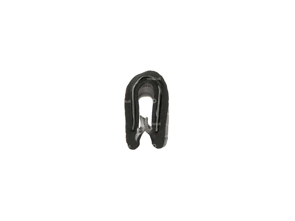 Edge protection 1 - 3 mm black reinforced (per meter) Carousel Image 2