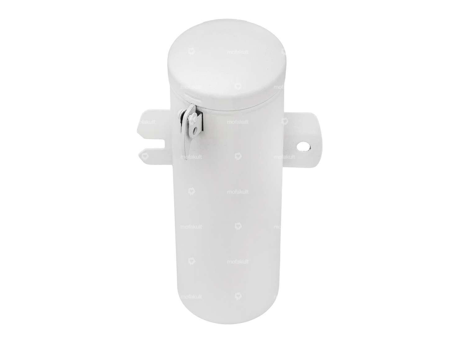 Tool box sheet metal round white Carousel Image 3