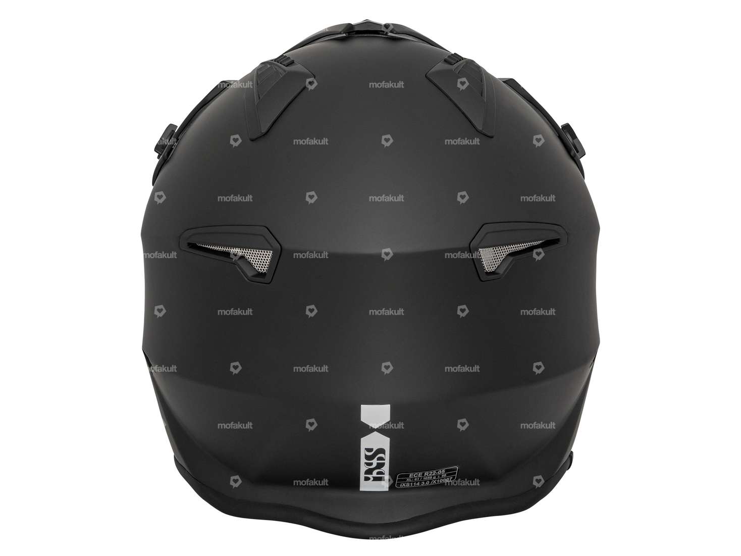 IXS jet helmet Enduro black matt Carousel Image 3
