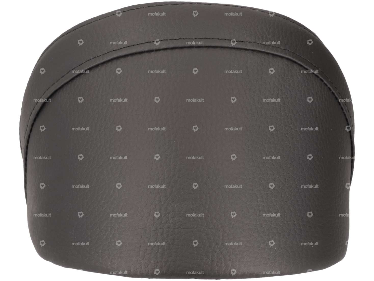 Seat bench with rivets, sprung black Carousel Image 3