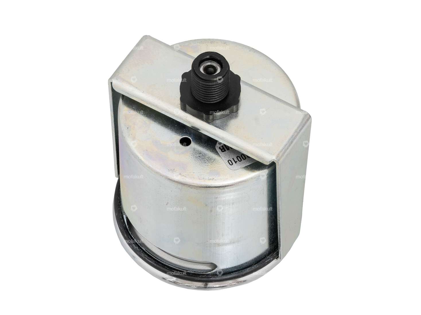 Speedometer 60 km/h Ø 48 mm black / chrome Carousel Image 3