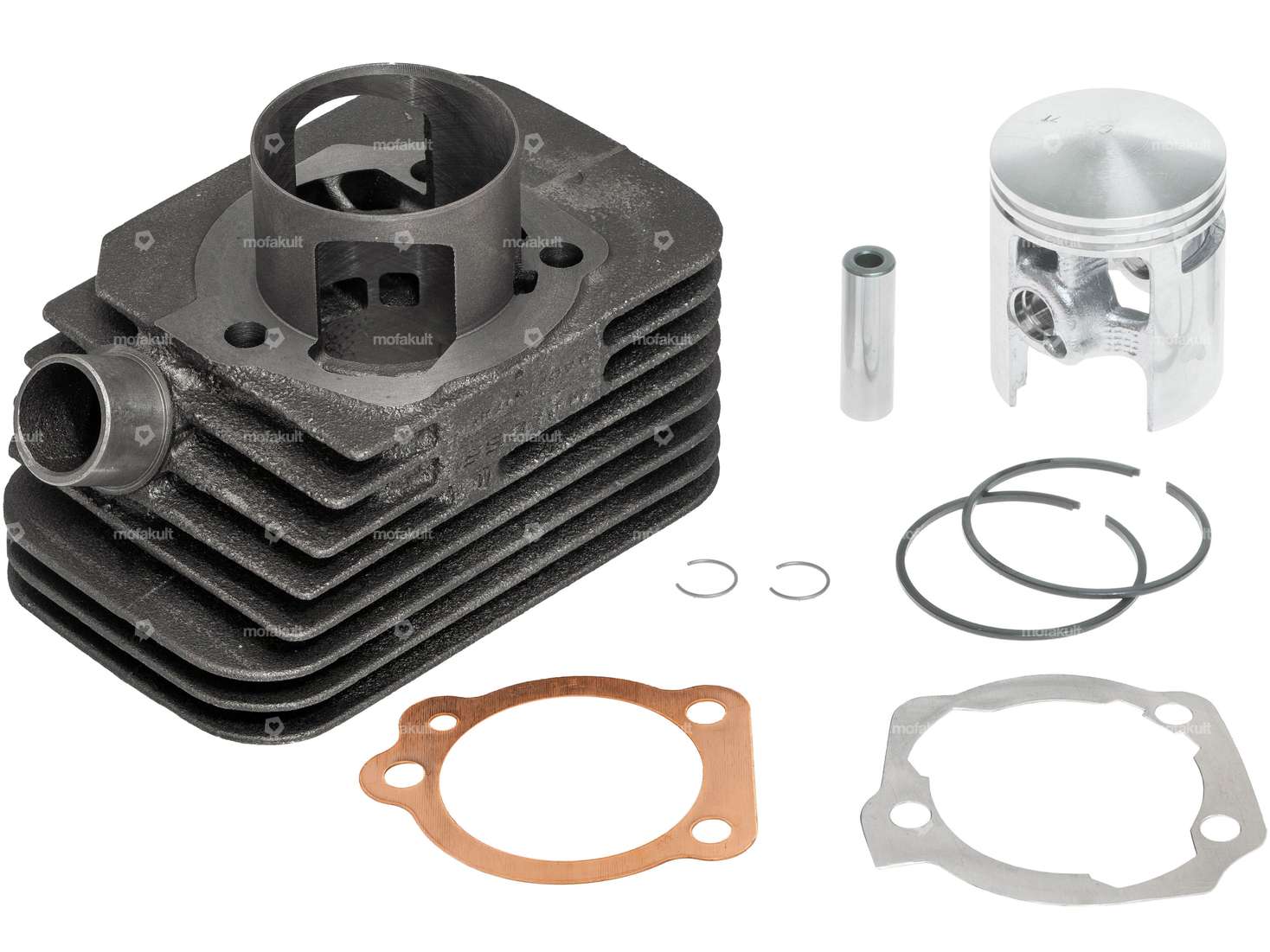 Malossi 43 mm cylinder kit 10 mm KoBo new version | Piaggio Ciao, SI, Bravo, Boxer Carousel Image 1