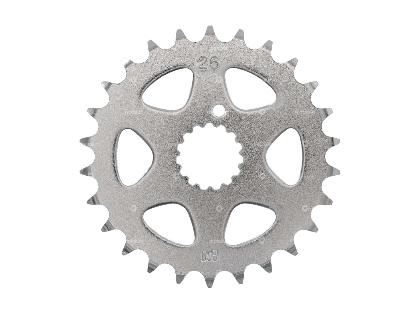 GPO pinion 26 teeth galvanized | Tomos Carousel Image 1