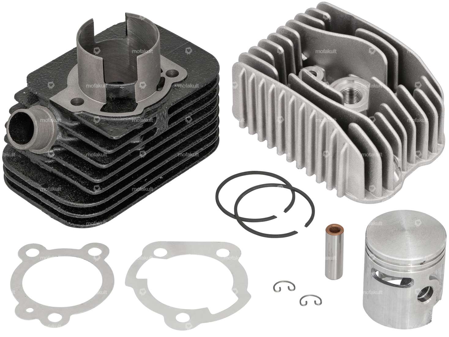 Polini Racing 43 mm cylinder kit incl. head 10 mm KoBo | Piaggio Ciao, Bravo, Boxer Carousel Image 1