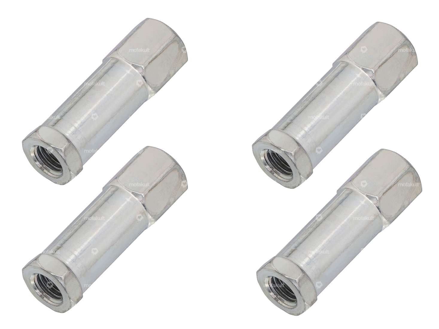 Malossi neck nut set M7 high cylinder head | Piaggio Ciao, SI, Bravo, Boxer Carousel Image 1