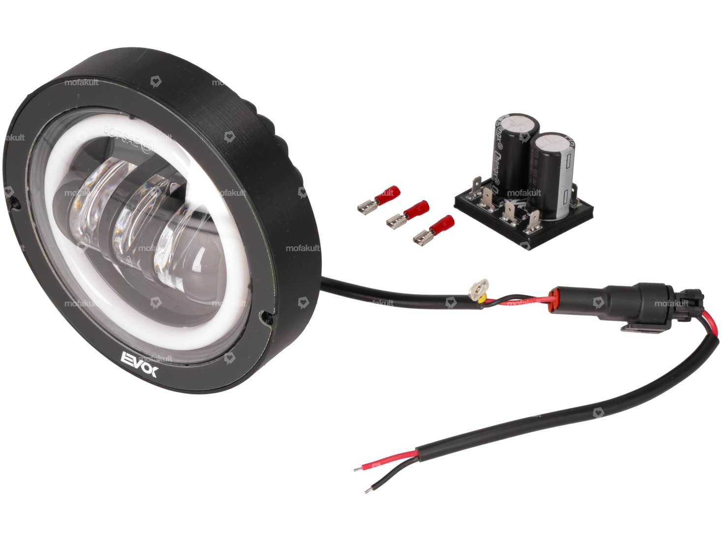 Evok LED headlight insert (with LED ring) | Piaggio SI Carousel Image 1