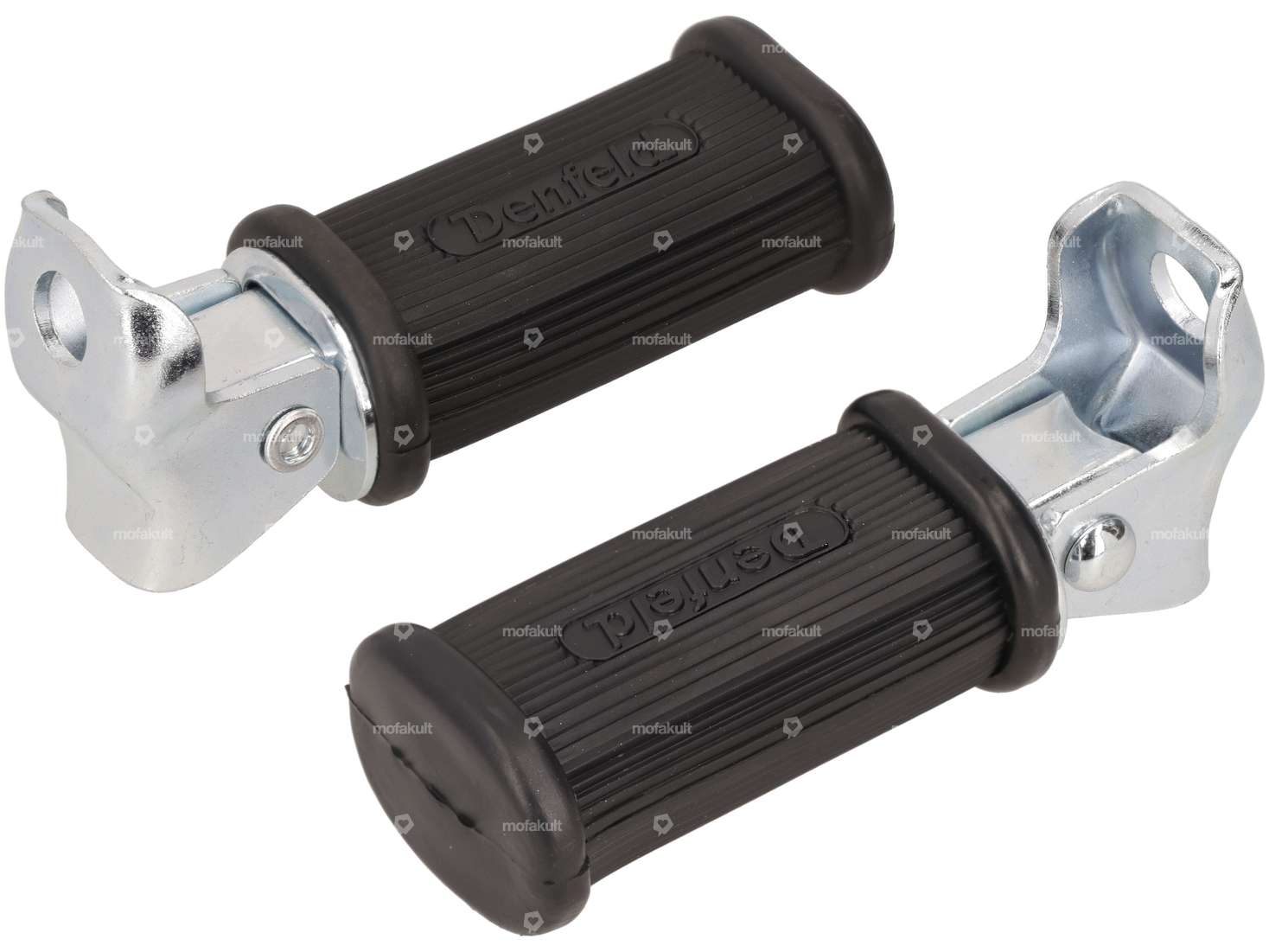 Denfeld footrests square mounting top NOS Carousel Image 1