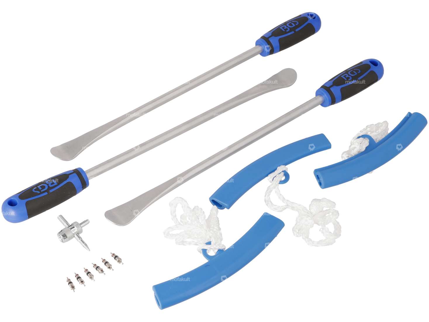 BGS tire lever set 370 mm with edge protectors Carousel Image 1