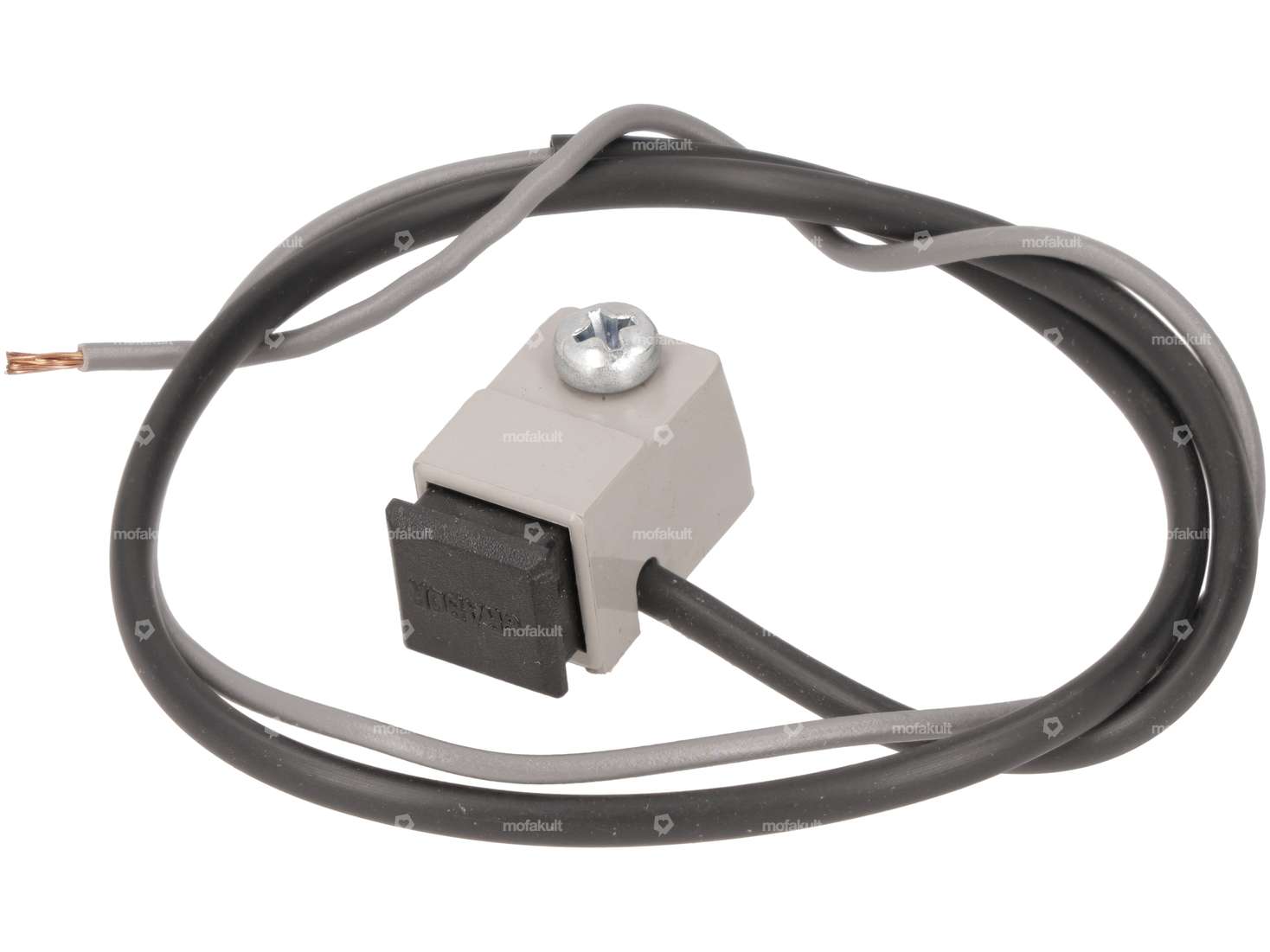 Horn button gray | Piaggio Ciao, SI, Bravo, Boxer Carousel Image 1
