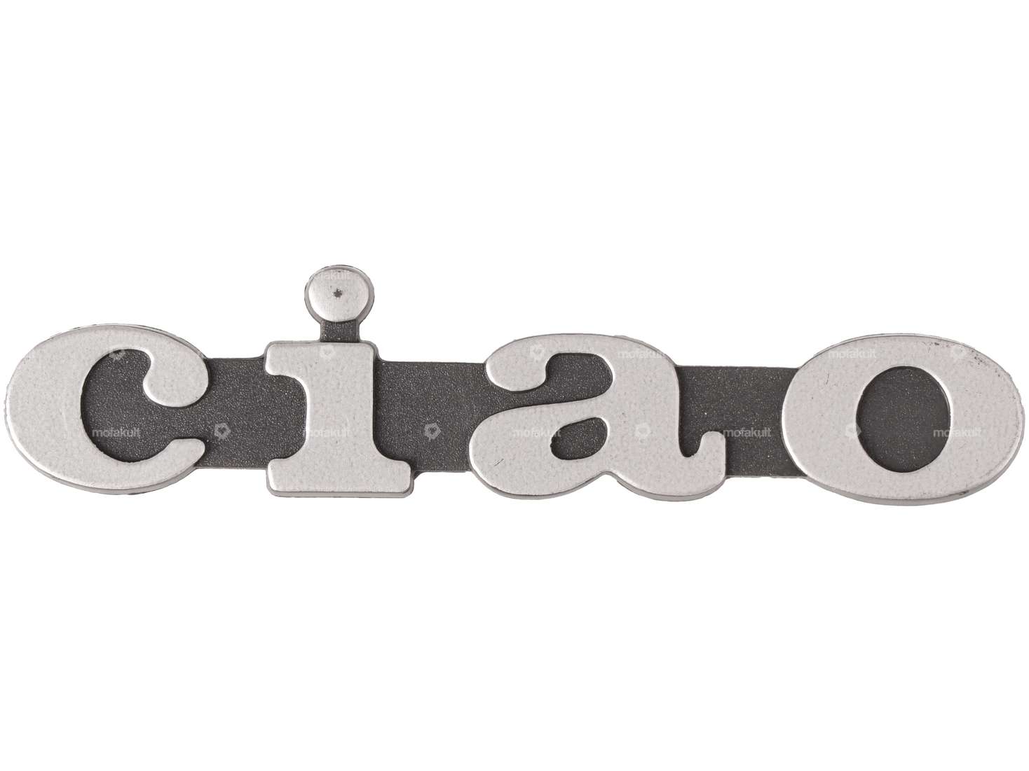 Emblem "Ciao" plastic NOS | Piaggio Ciao Carousel Image 1