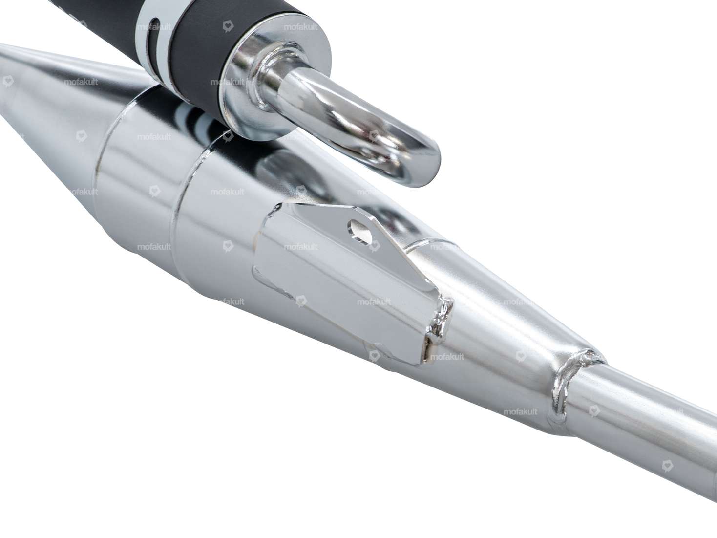 Tecnigas exhaust "Next R" chrome | Puch Carousel Image 3