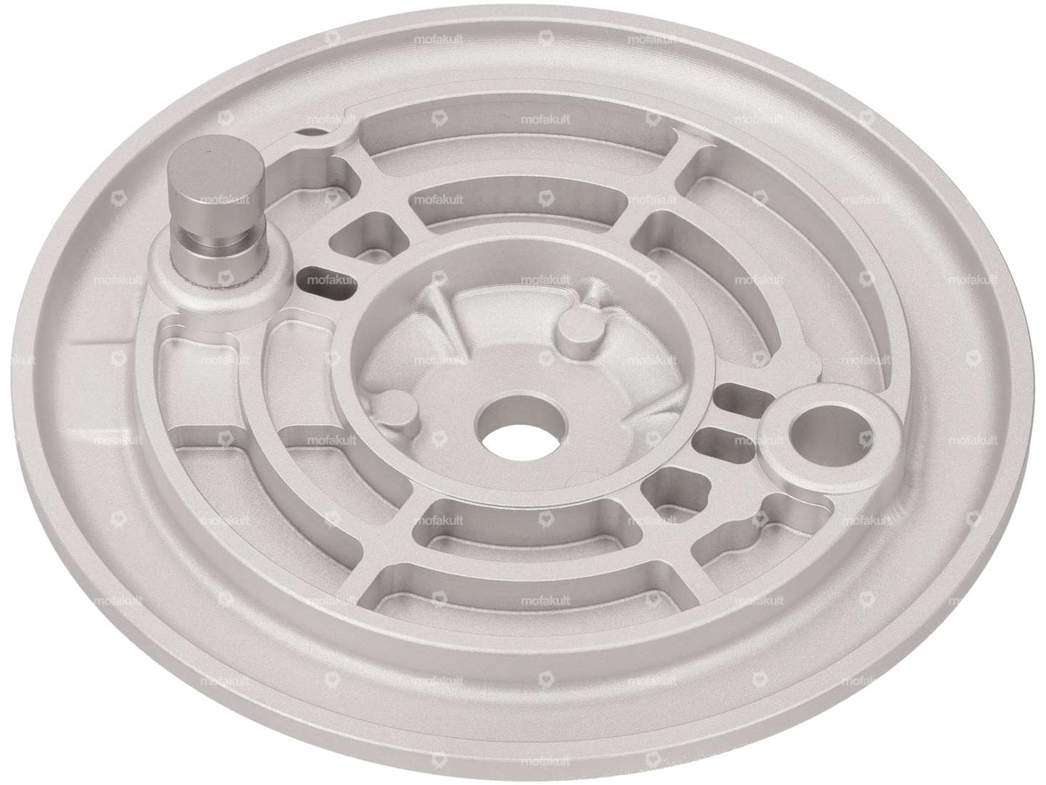 AKOA Brake anchor plate front cast wheel | Piaggio Ciao Carousel Image 3