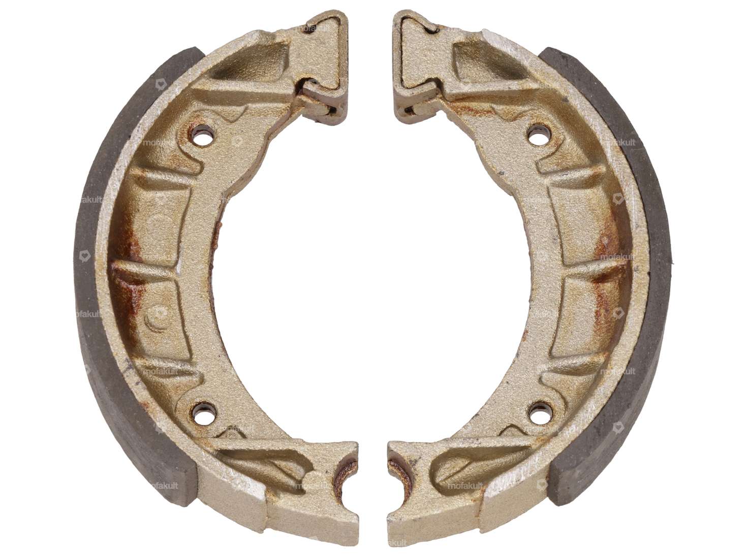 Polini brake shoes Ø 105 x 20 cast wheel front | Piaggio Ciao, SI, Bravo Carousel Image 1