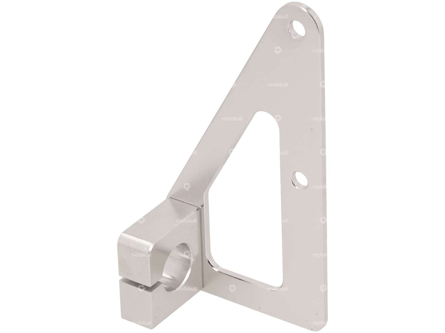 66HEROES License plate holder side left (CH version) Inox Carousel Image 2