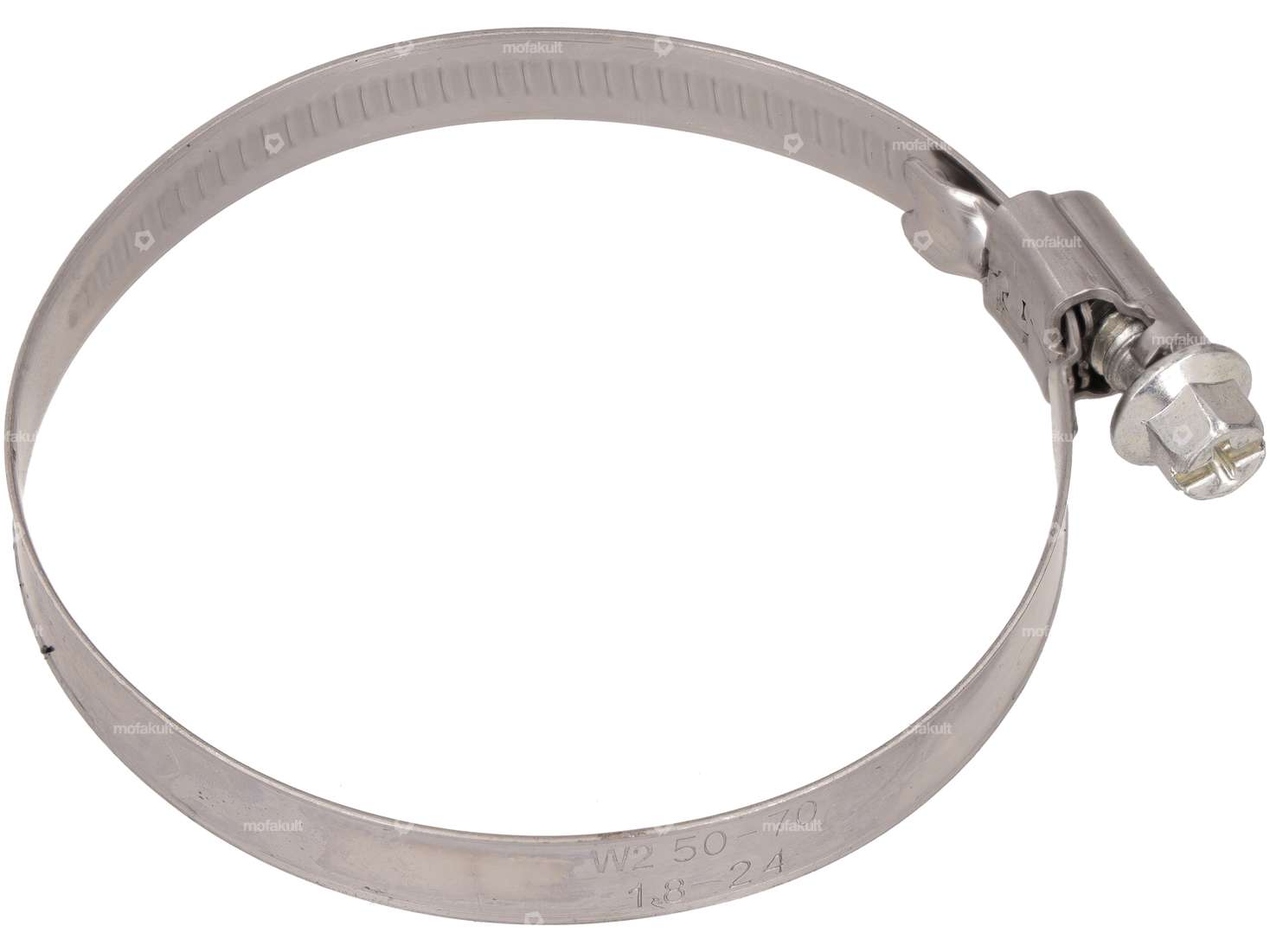 Schraubschelle Luftfilter 50 - 70 mm W2 Inox / verzinkt | Zündapp Belmondo, Bergsteiger Carousel Image 1