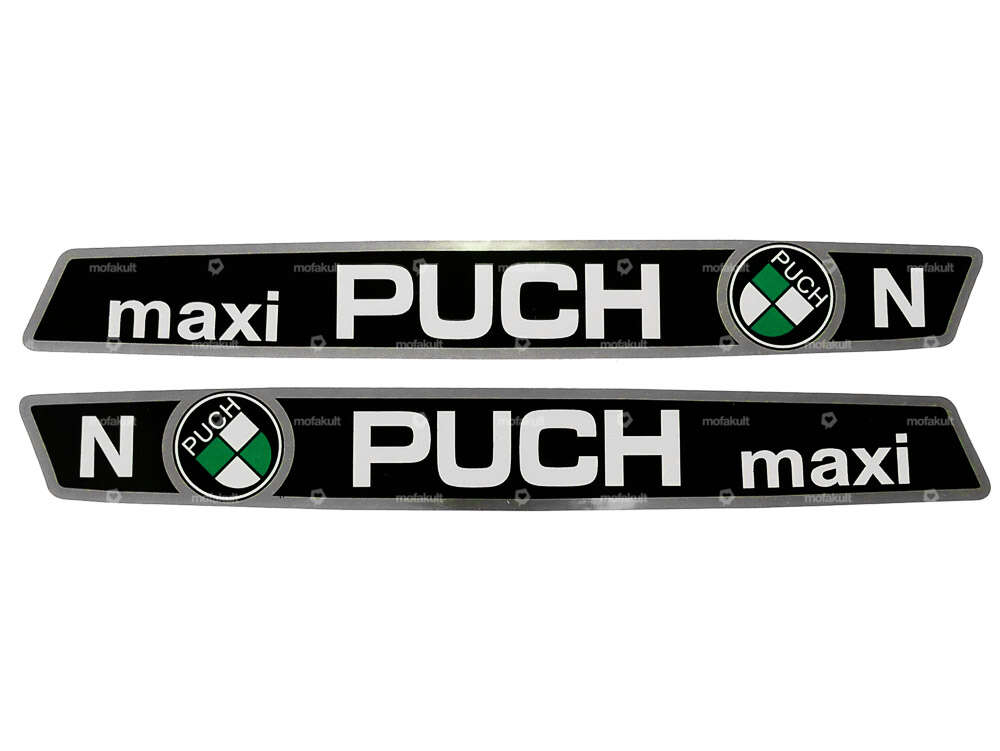Tank sticker "PUCH maxi N" 204 x 29 | Puch Maxi N Carousel Image 1
