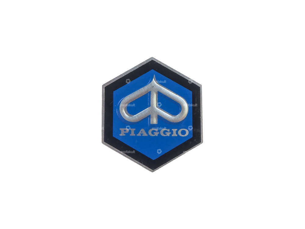 Emblem "Piaggio" Ø 30 mm steering head | Piaggio Ciao Carousel Image 1