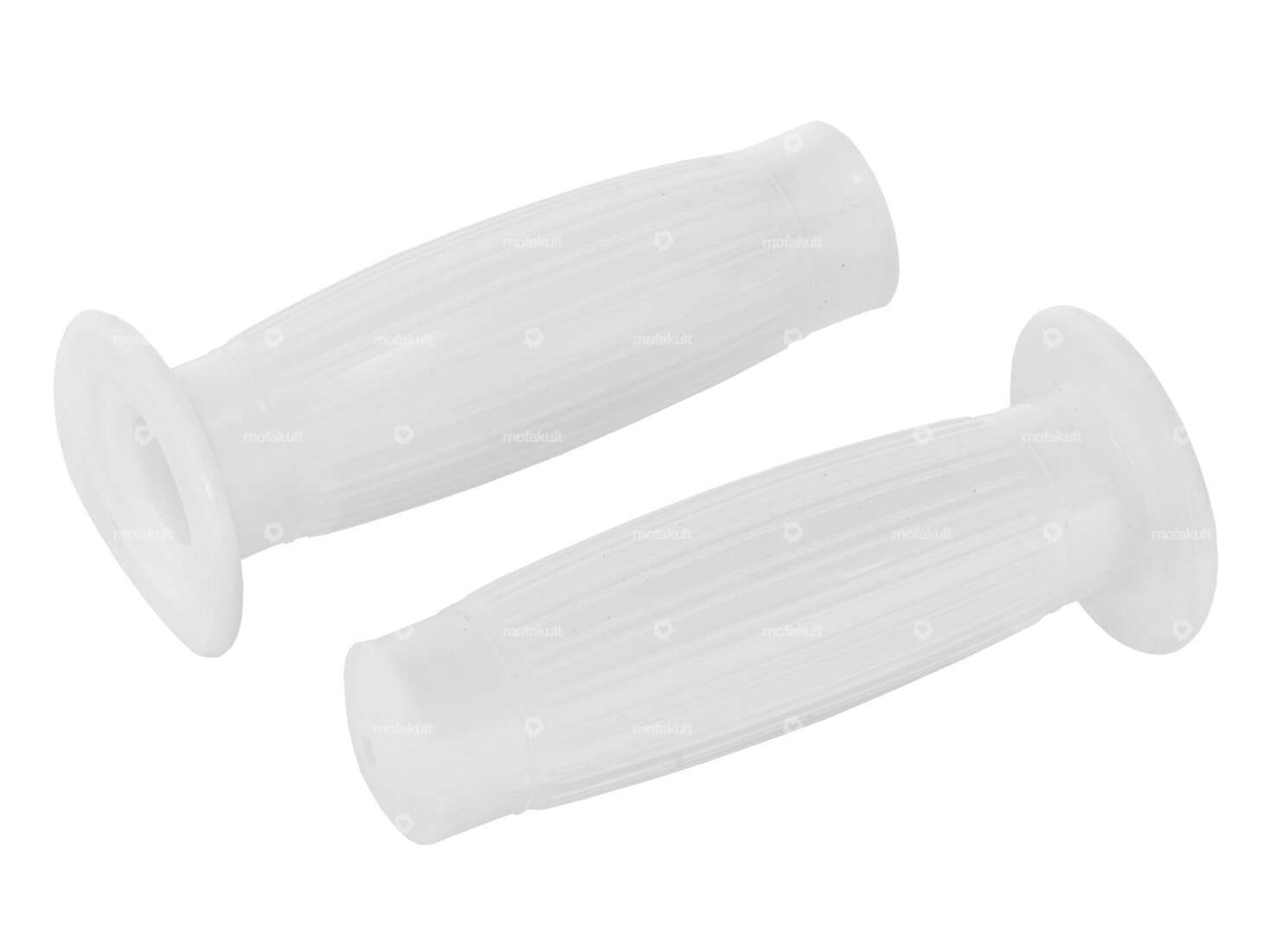 White grooved handles Carousel Image 1