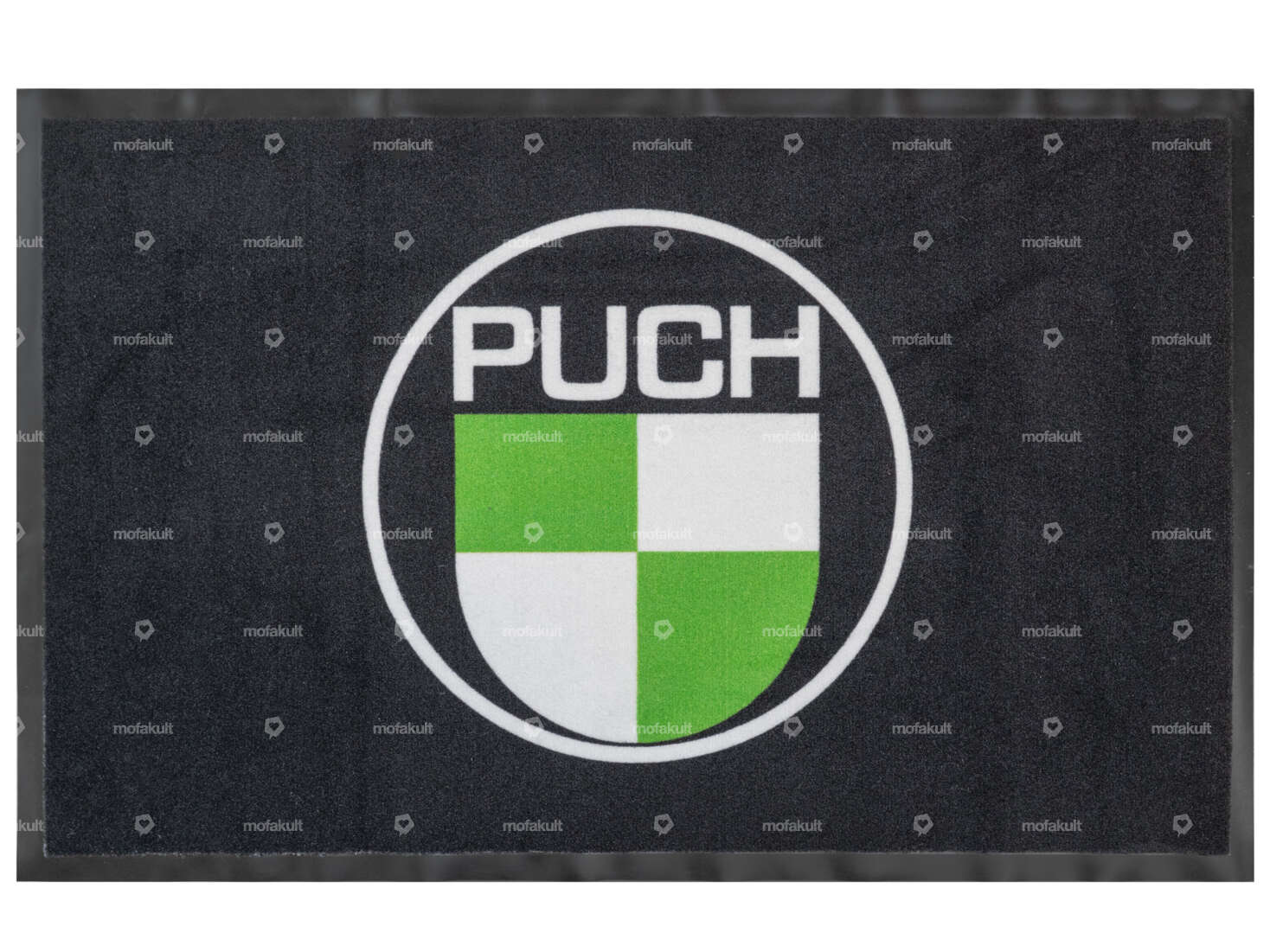 Puch" carpet 90 x 60 cm black Carousel Image 1