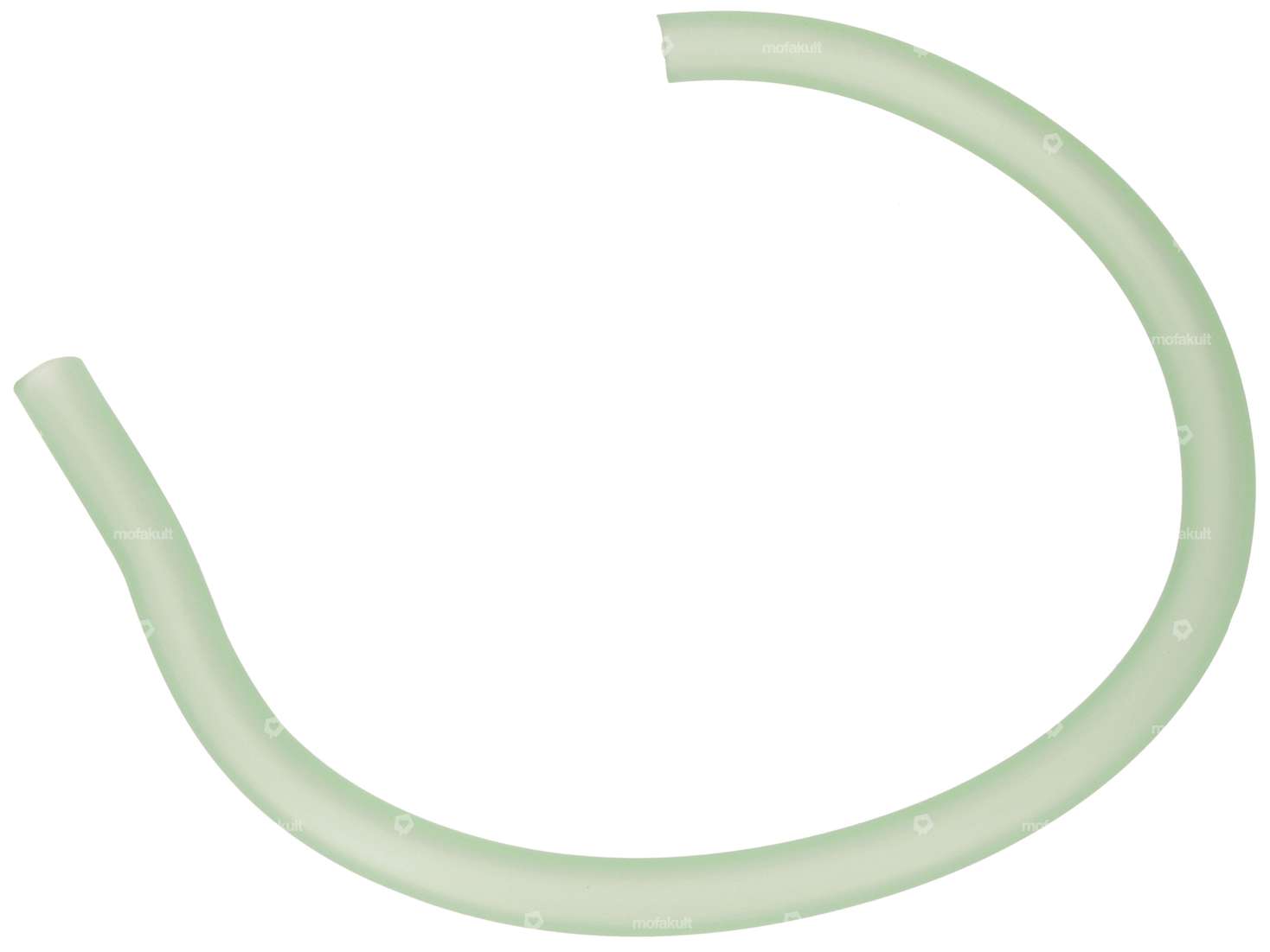 Petrol hose Ø 7 / 12 mm green transparent 50 cm (1A quality) Carousel Image 1