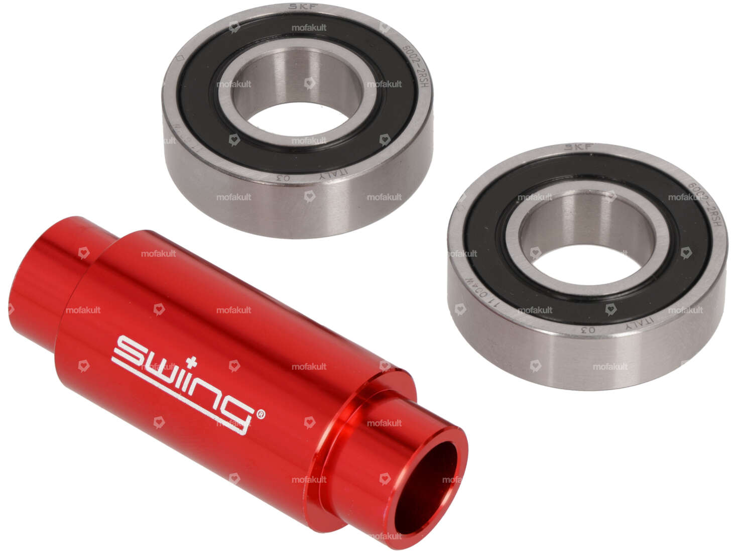 swiing® ingenious bearing conversion kit Snowflake front wheel | Puch Maxi Carousel Image 1