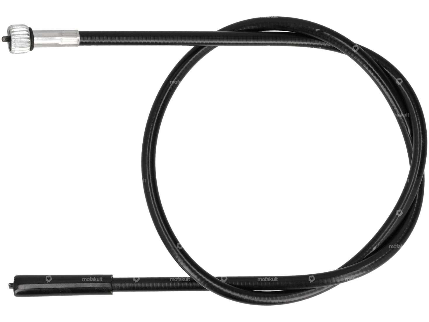 GPO speedometer cable 85 cm black (high handlebar) | Piaggio Ciao, SI, Bravo, Boxer Carousel Image 1