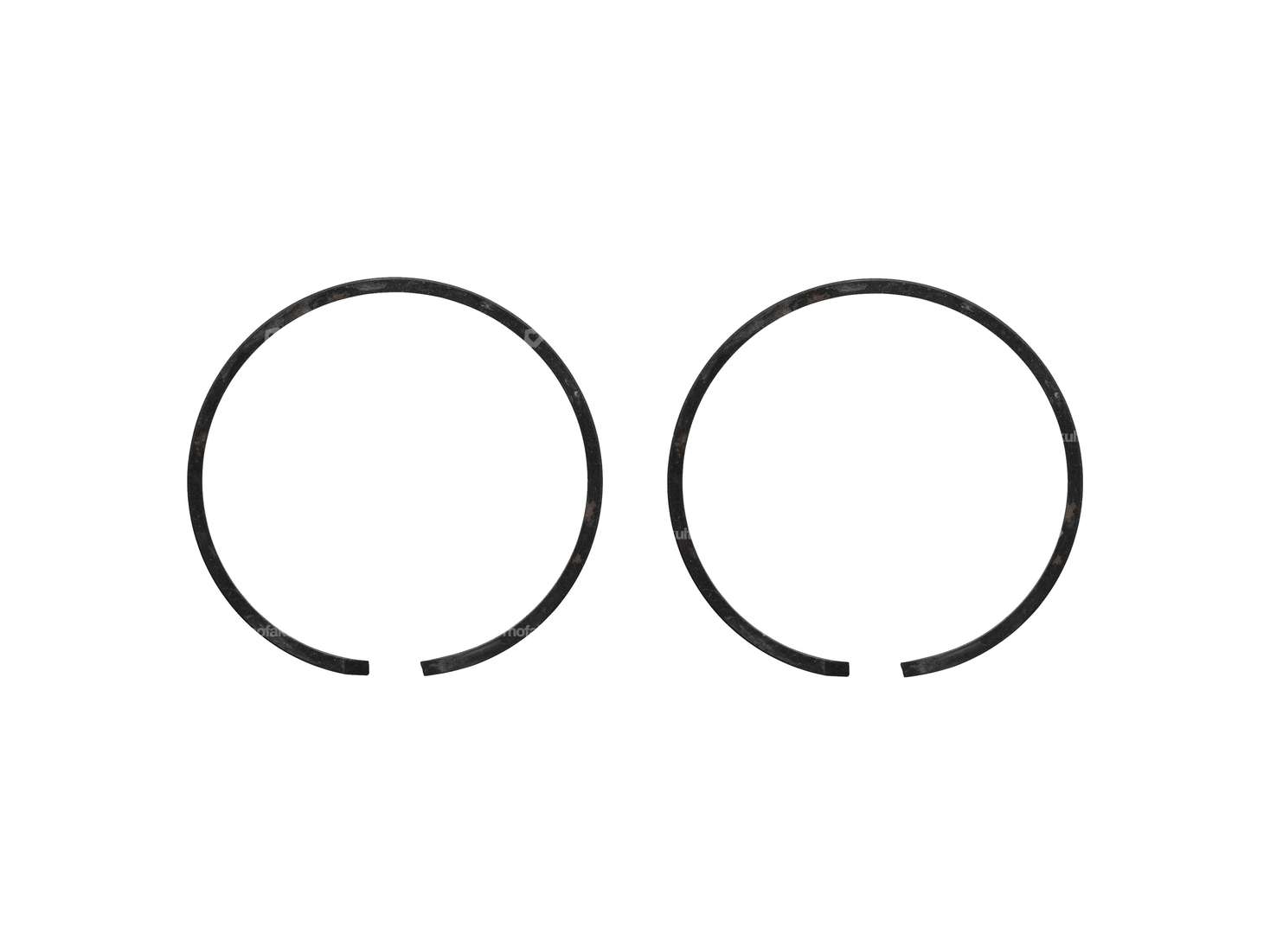 Piston rings Ø 39.4 x 2.5 (pair) | Solex Carousel Image 1