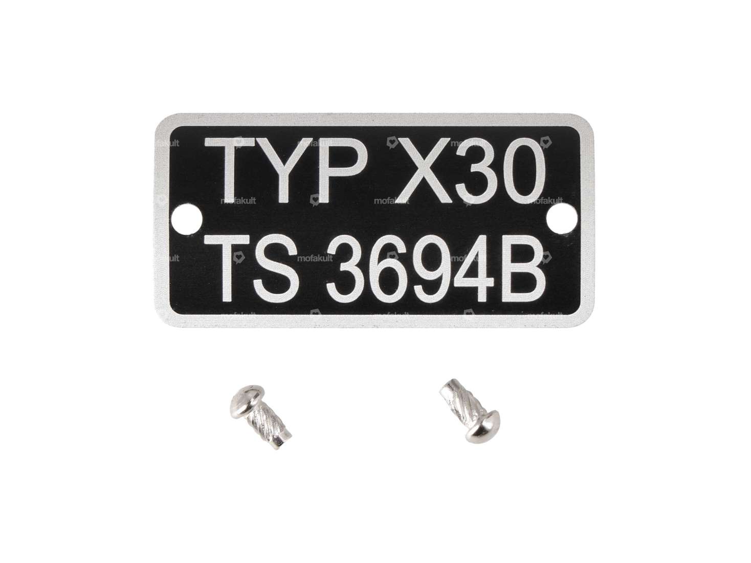 swiing® revival type plate TYPE X30 TS3694B | Puch Velux Carousel Image 1